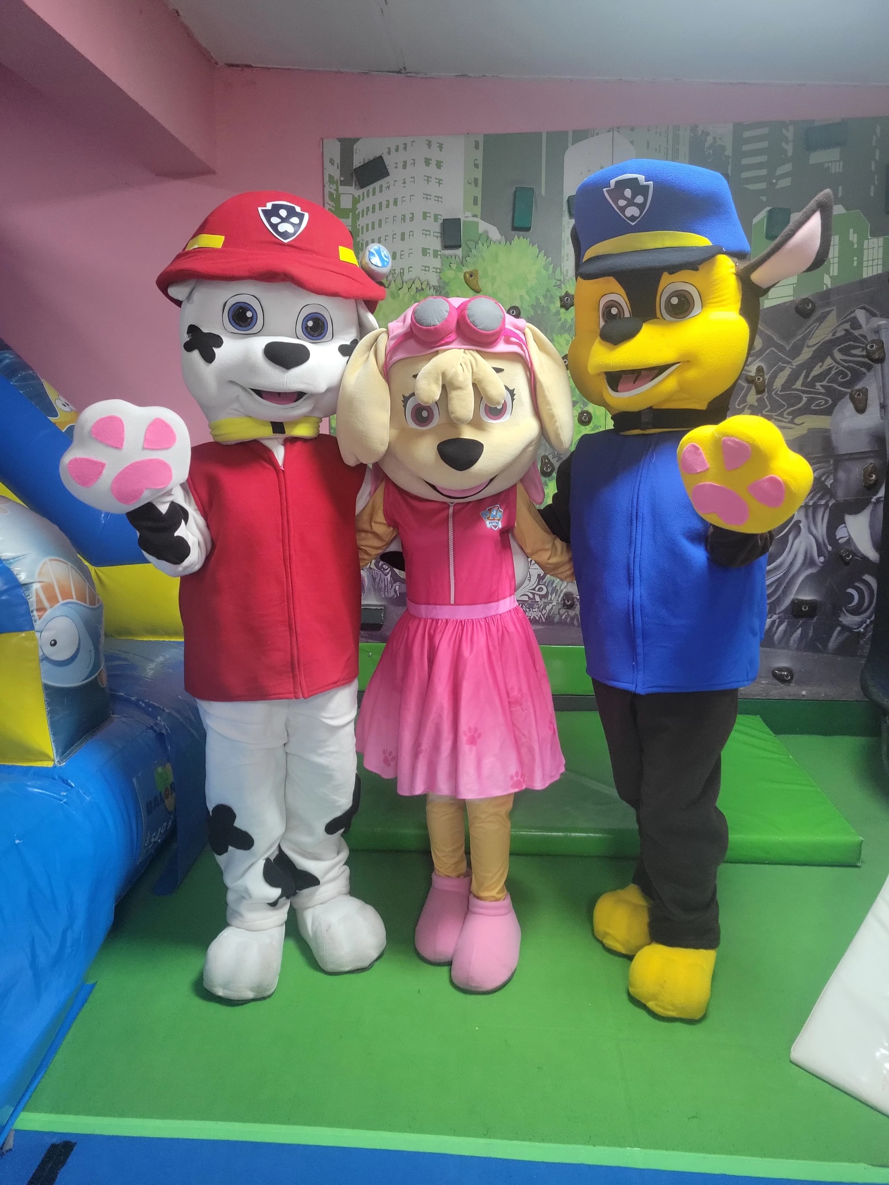 Funteam maskote u igranici Lavirint u Smederevu